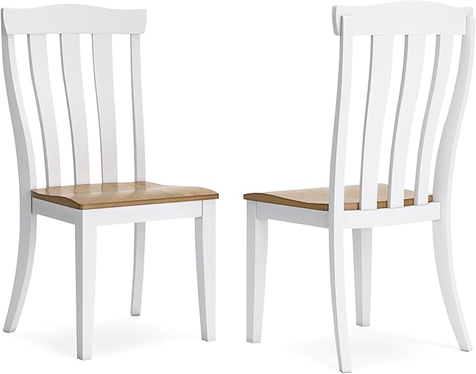 Signature Design by Ashley Ashbryn Farmhouse Armless Dining Chair by SignatureDesignbyAshley