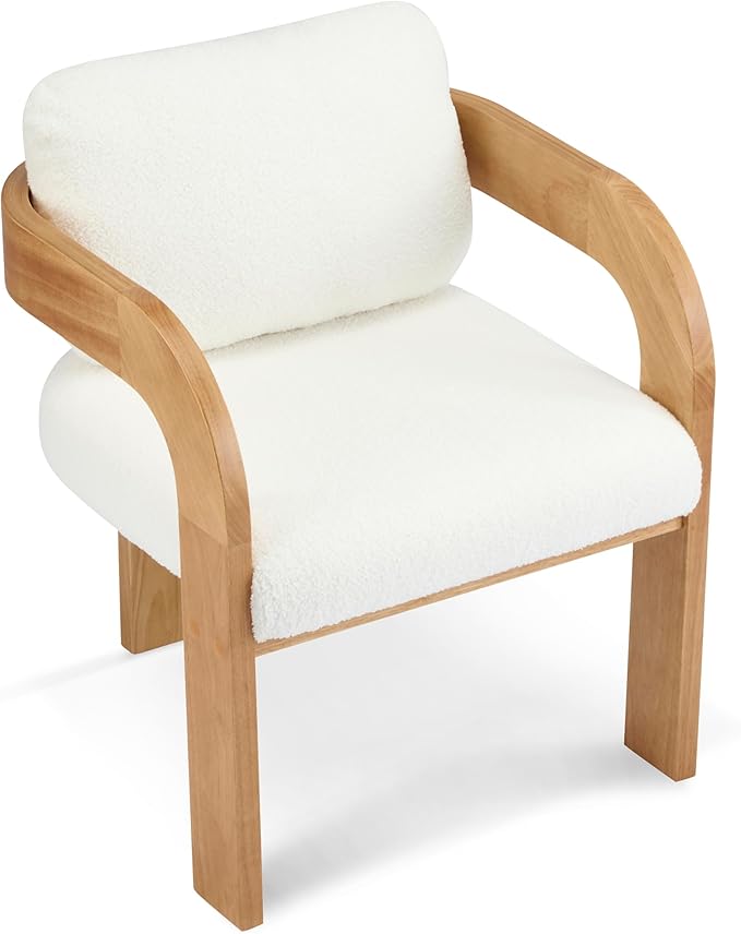 Christopher Knight Home Yorick Modern Boucle Dining Chair Set of 2 - Image 8