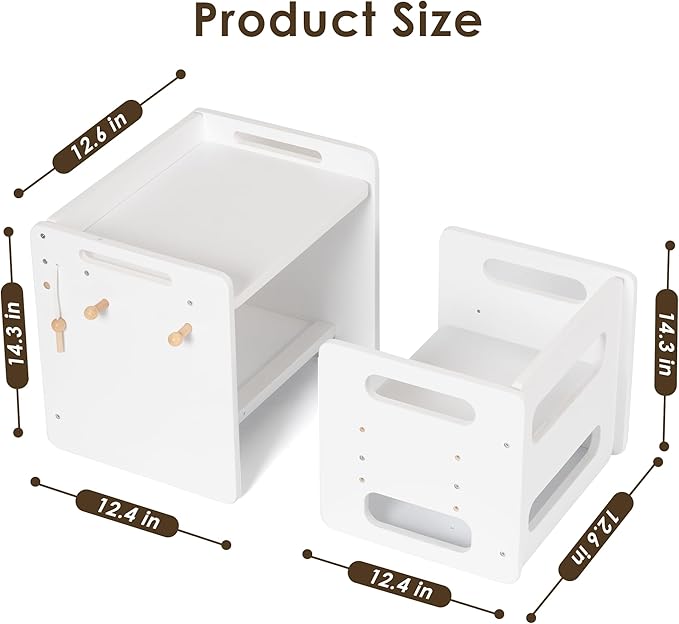 Montessori Weaning Table and Chair Set - Image 7