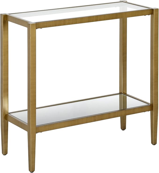 Henn&Hart 24" Wide Rectangular Side Table by HennHart