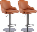 CozyRain Bar Stools Adjustable Stainless Steel Swivel Barstool by CozyRain