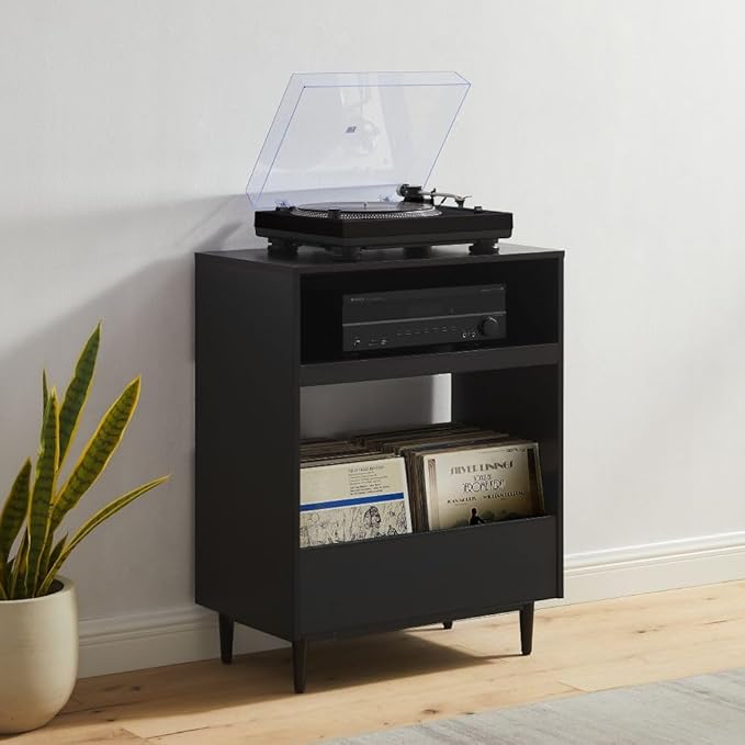 Crosley Furniture Liam Turntable Record Player Stand - Image 2