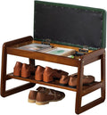 latifolia Shoe Rack Bench, Entryway Shoe Bench by Latifolia
