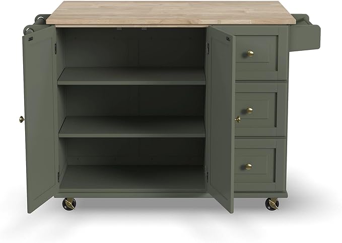 Homestyles Mobile Kitchen Island Cart - Image 19