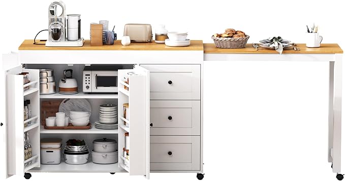 Ball & Cast 74.8" Kitchen Island - Image 12