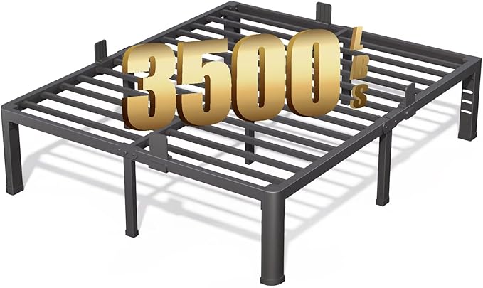 FUIOBYVV 16 Inch Queen Bed Frame by FUIOBYVV