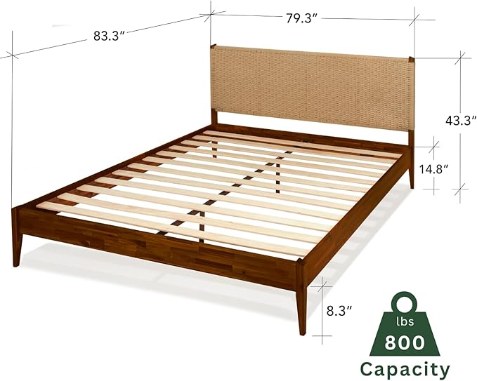 Bme Selina King Bed Frame and Headboard - Image 2