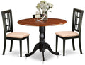 East West Furniture DLNI3-BCH-C 3 Piece Kitchen Table Set by EastWestFurniture