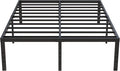 18 Inch California King Bed Frames No Box Spring Need, Platform Cal King Bed by Upcanso