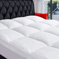 COONP King Mattress Topper, Extra Thick Pillowtop, Cooling Plush Mattress Pad by COONP