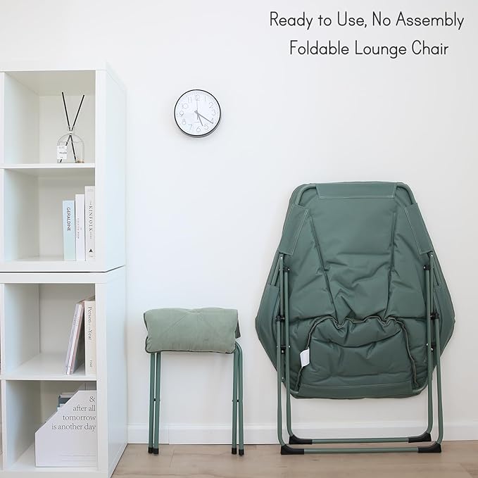 Hexagon Foldable Living Room Chair, Saucer Chair - Image 6