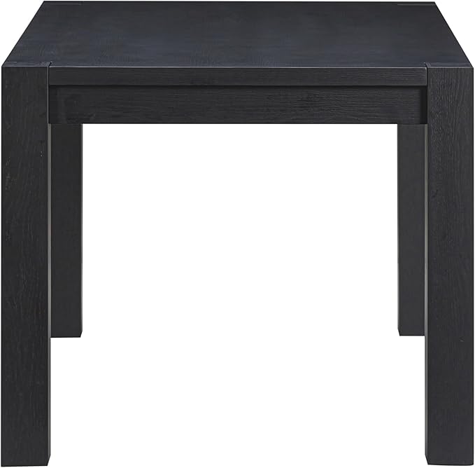 NTC Block 55 Inch Modern Farmhouse Dining Table, Rectangular Dinner Table - Image 4