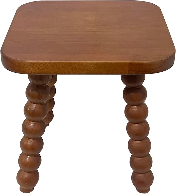 Solid Wooden footstool9.3 Inch - Image 6