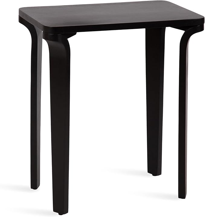 Kate and Laurel Escalon Modern Rectangle Wood Side Table, Transitional by KateandLaurel