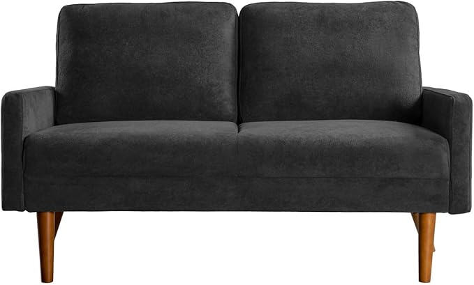 Kent Velvet Loveseat Sofa, European Style - Image 5