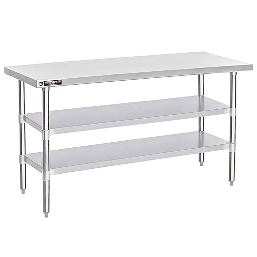 DuraSteel Food Prep Stainless Steel Table by DuraSteel