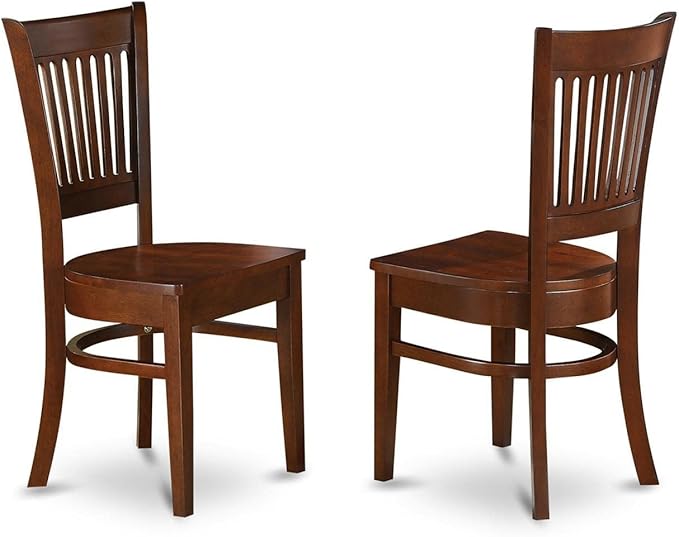 East West Furniture DLVA5-ESP-W 5 Piece Kitchen Table Set - Image 5