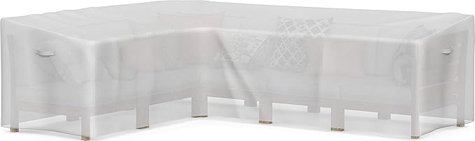 Simple Houseware Outdoor Patio Sectional Sofa Cover, Left-Facing - Image 2