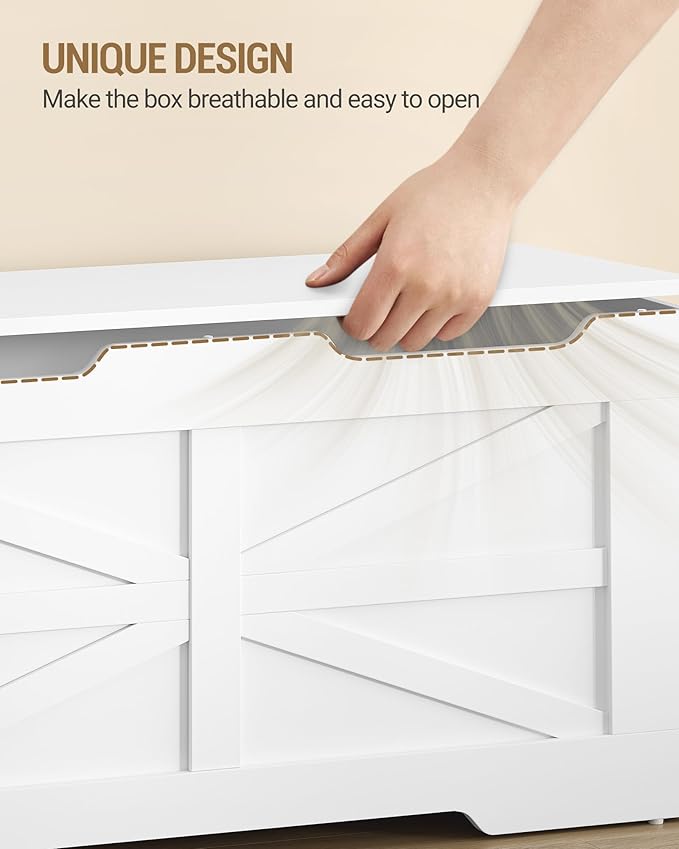 47.2" Storage Chest, Extra Large Storage Trunk - Image 6