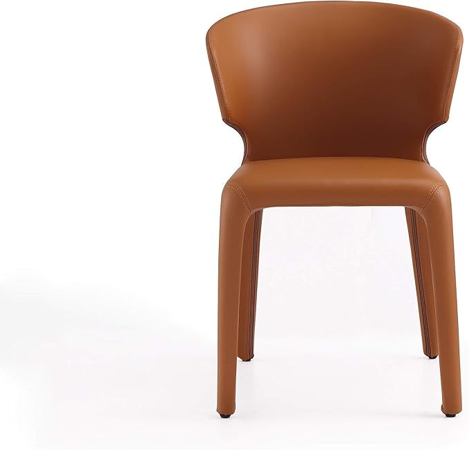 Manhattan Comfort Conrad Mid Century Modern Dining Chairs Woven Tweed - Image 5