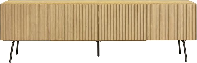 NTC Veil TV Stand with 4 Doors for TVs up to 75’’, Media Console with Vertical - Image 5
