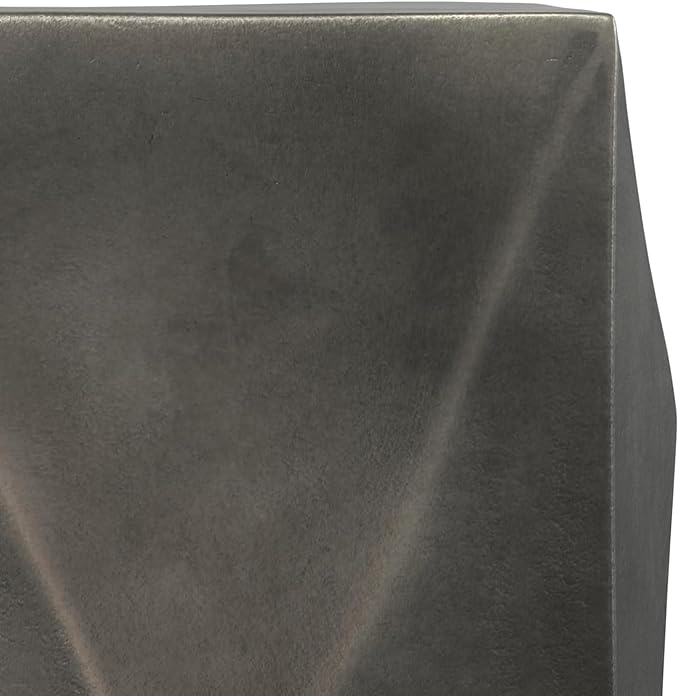 SIMPLIHOME Danner Metal Side Table in Graphite, 14-inch Round, Cast Aluminum - Image 9