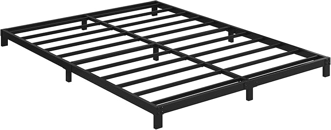 5 Inch Low King Size Bed Frame, Heavy Duty Bed Frame King Size Low Profile - Image 8