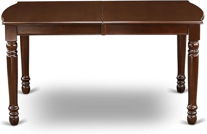 East West Furniture DOT-MAH-T Dover Dining Table - Image 4