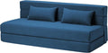 Folding Sofa Bed with Pillows- Convertible Chair Floor Couch & Sleeping Mattress by SUYOLS