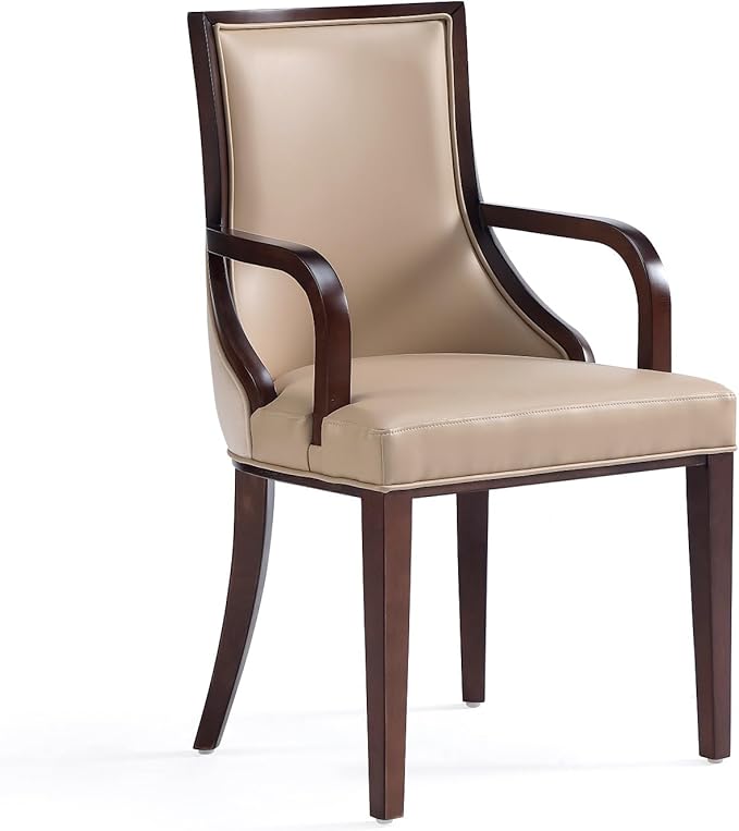 Manhattan Comfort Grand Faux Leather Dining Chair by ManhattanComfort
