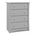 Storkcraft Crescent 4 Drawer Chest – GREENGUARD Gold Certified, Easy-to-Match by Storkcraft