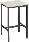 VASAGLE Bar Table, Small Kitchen Dining Table, High Top Pub Table, Height by VASAGLEbySONGMICSHOME