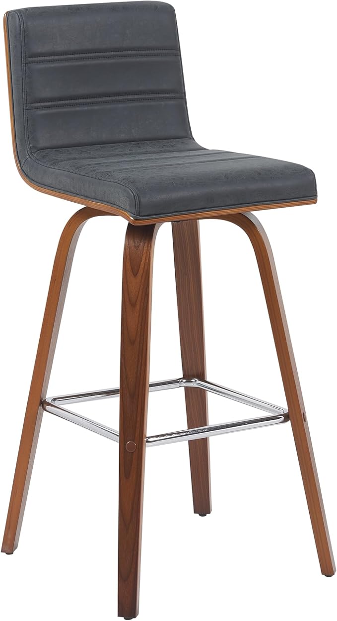 Vienna Modern Swivel Bar Height Stool - Image 2