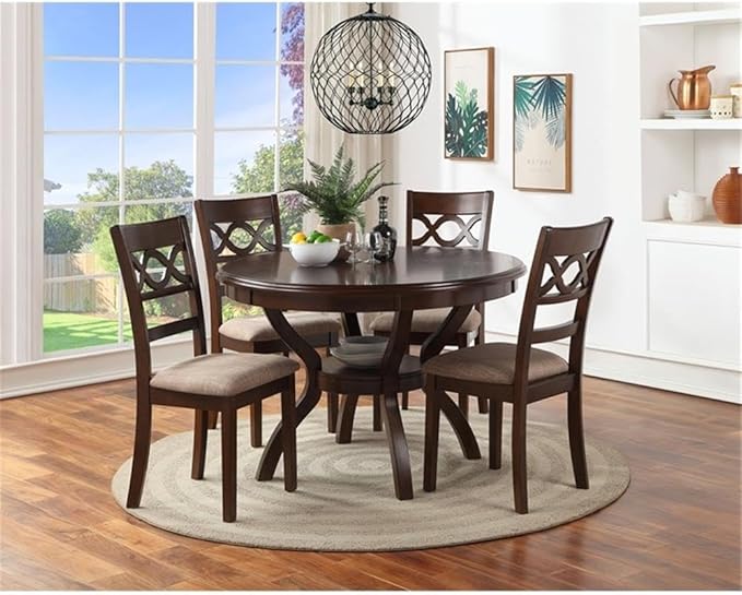 New Classic Furniture Cori 5-Piece Round Dining Set - Image 2