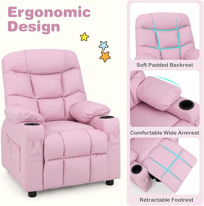 Costzon Kids Recliner Chair - Image 7