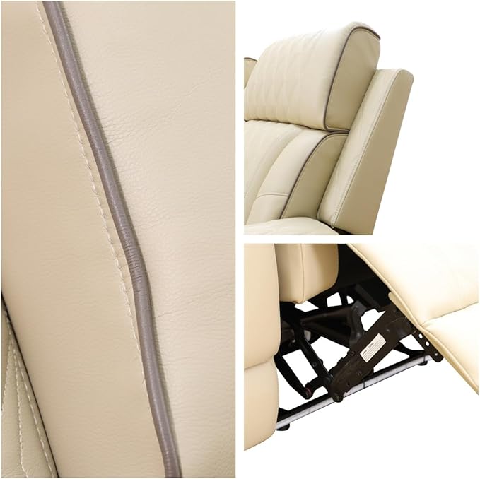 Recliner Chair, Leather Recliner Home Theater Seating, Electric Reclining Chair - Image 6