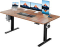 HUANUO 55" x 28" Electric Standing Desk Adjustable Height, 4 Memory Height by HUANUO