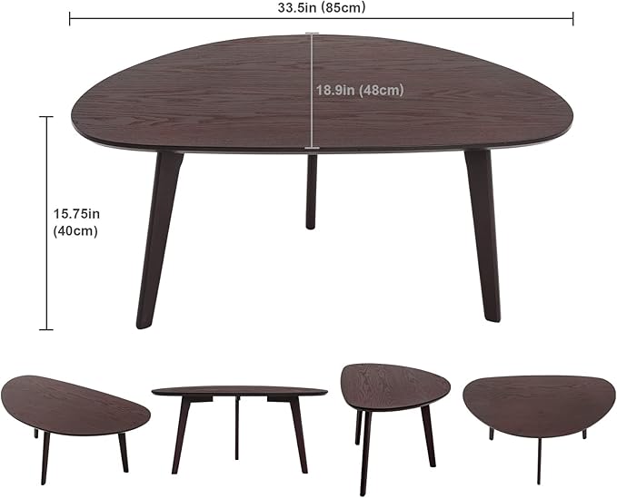 FIRMINANA Small Oval Coffee Table - Image 3