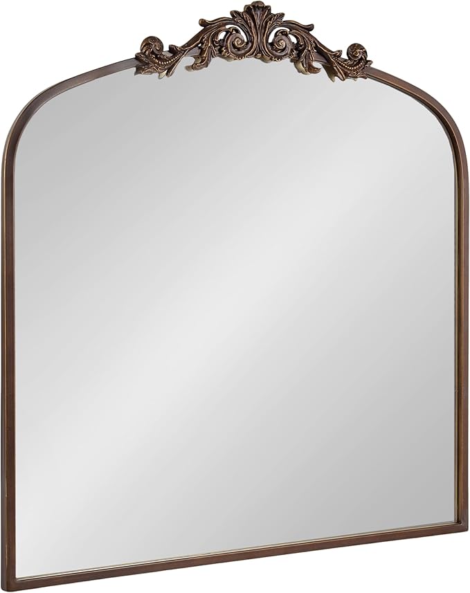 Kate and Laurel Arendahl Ornate Traditional Square Arched Mirror; 28 x 30; by KateandLaurel
