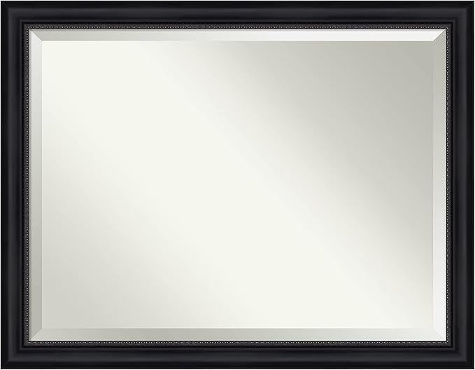 Amanti Art Black Bathroom Mirror by AmantiArt