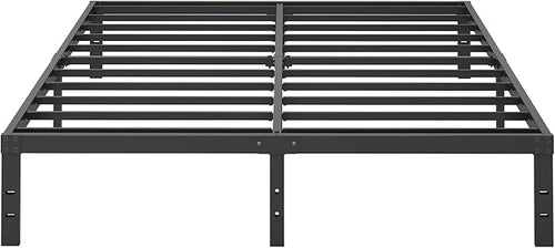 10 Inch King Size Bed Frame, Platform Metal Bed Frame King Heavy Duty Steel by Cieemine