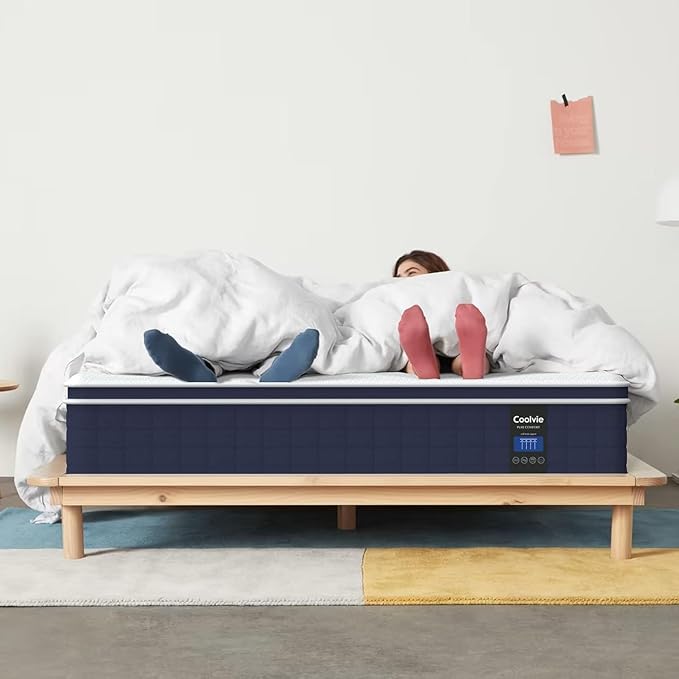 Coolvie Firm Twin Mattress for Adults in a Box, 12 Inch Twin Bed Mattress - Image 6