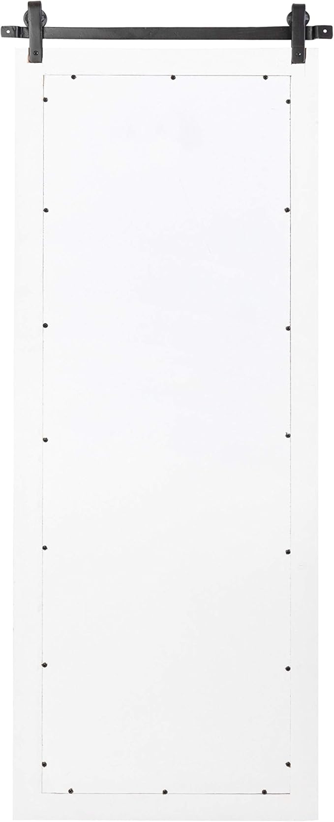 Kate and Laurel Cates Farmhouse Wood Framed Full Length Panel Mirror, 18 x 50 - Image 5
