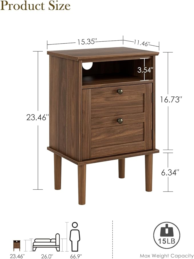 Nightstand, Boho Night Stand - Image 2