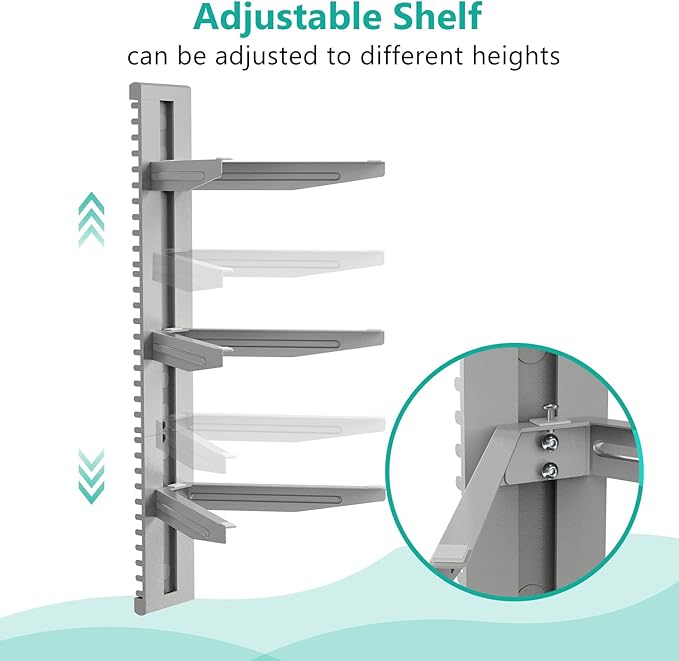 WALI Floating Entertainment Center Shelves, Holds Up to 17.6lbs, TV Shelf - Image 4