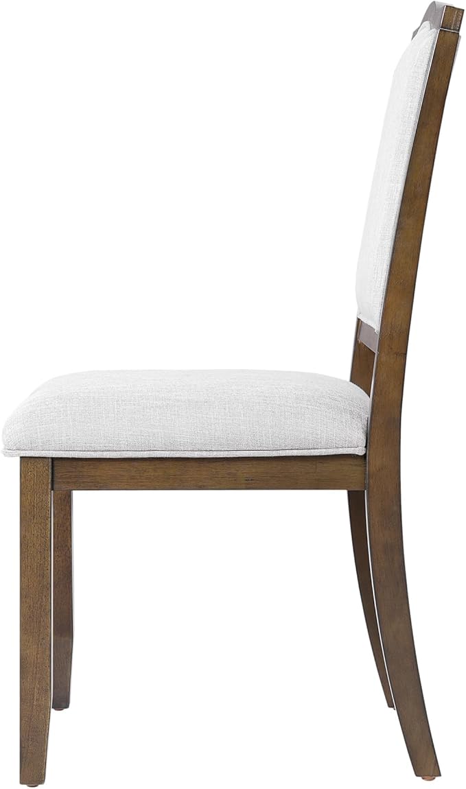 Merax Upholstered Dining Chairs Set of 4, Farmhouse Chair - Image 6