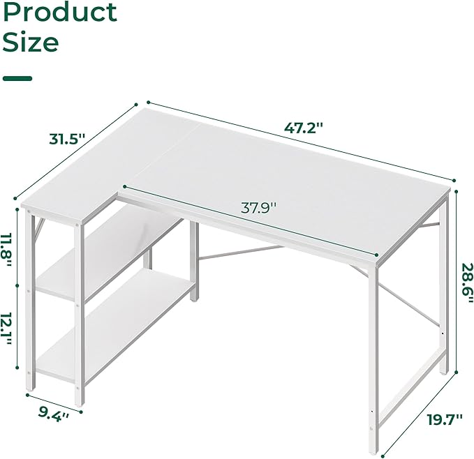 Huuger L-Shaped Desk - Image 3