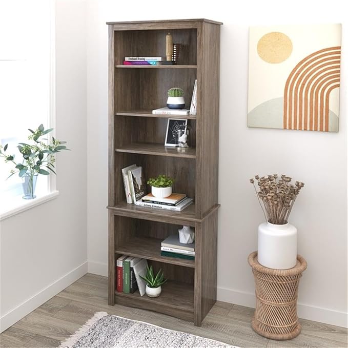 Prepac Sonoma Tall 6-Tier Bookcase 80"H - Image 7