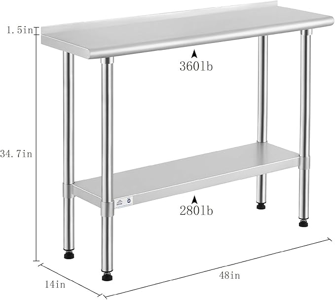 ROCKPOINT Stainless Steel Table - Image 2