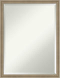 Amanti Art Brown Bathroom Mirror by AmantiArt